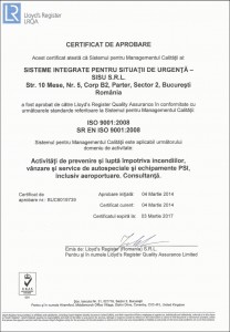 Certificate ISO 9001 ro