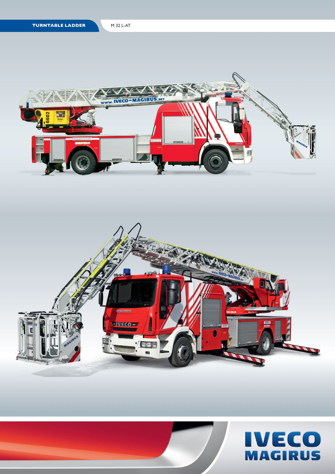 TURNTABLE LADDER M 32 L-AT front