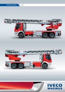 TURNTABLE LADDER M 55 L front